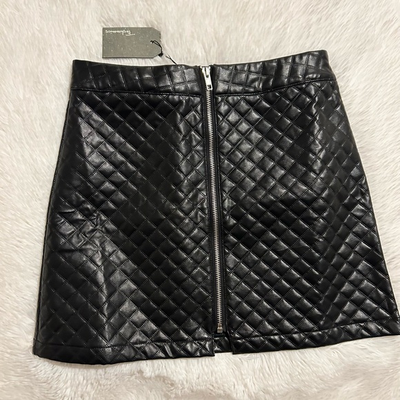 Faux Leather Skirt - Picture 9 of 11